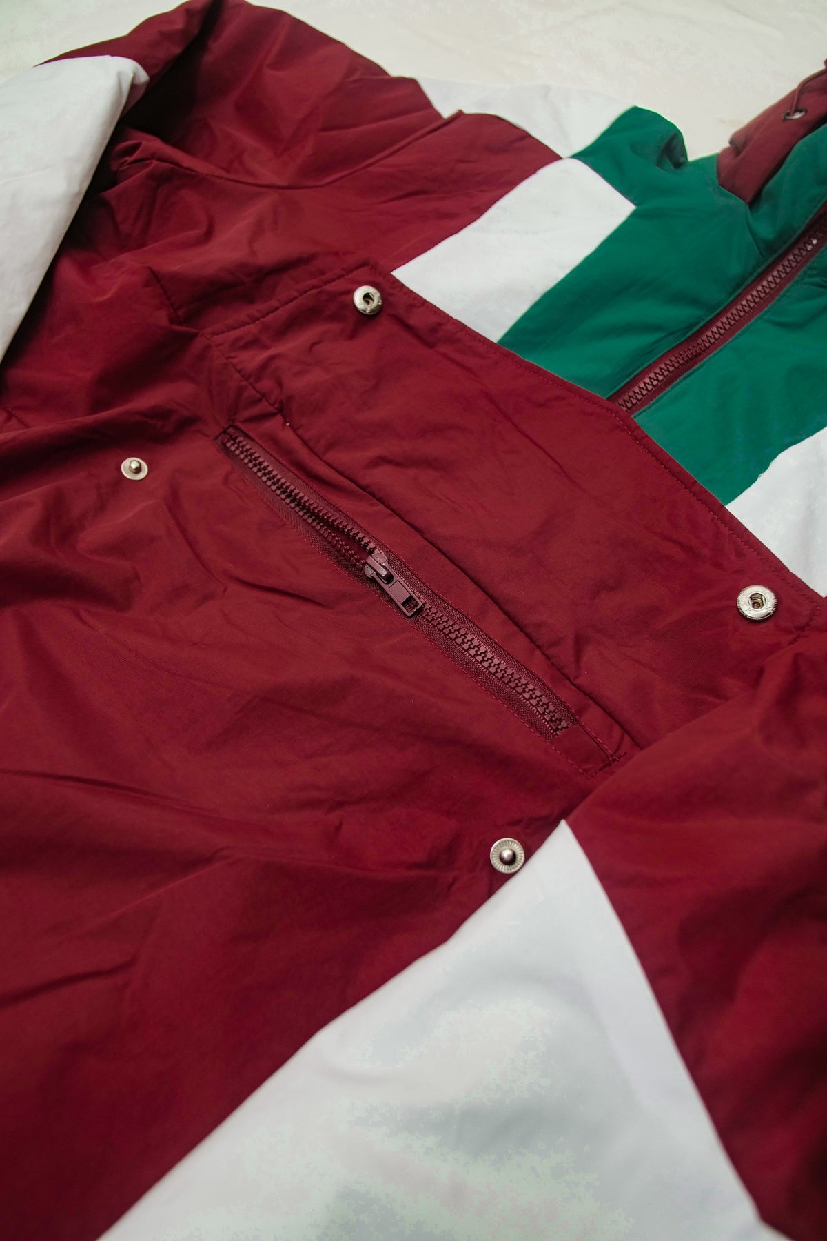 "SIMPLE FITZ" TRACKSUIT (RED/GREEN/WHITE)