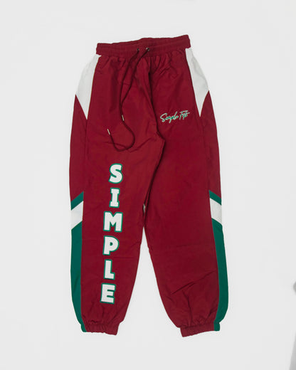 "SIMPLE FITZ" TRACKSUIT (RED/GREEN/WHITE)