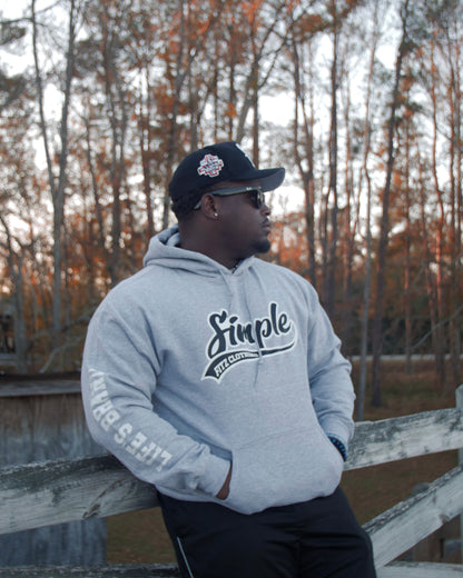 “SIMPLE” HOODIE (SIMPLE GRAY)