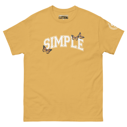 "BUTTERFLY" TEE (OLD GOLD)