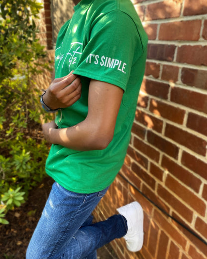 "CLASSIC" TEE (GREEN)