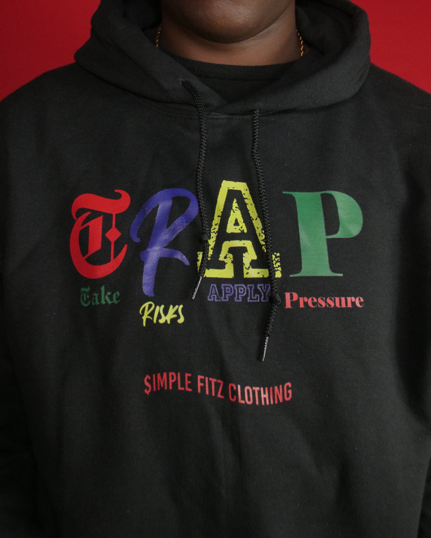 “TRAP” HOODIE (BLACK)