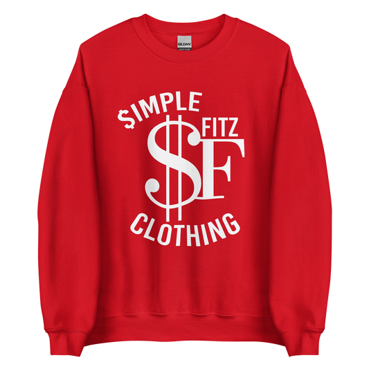 “SIMPLE FITZ” SWEATSHIRT (RED)