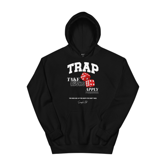 “TRAP” HOODIE (BLACK)