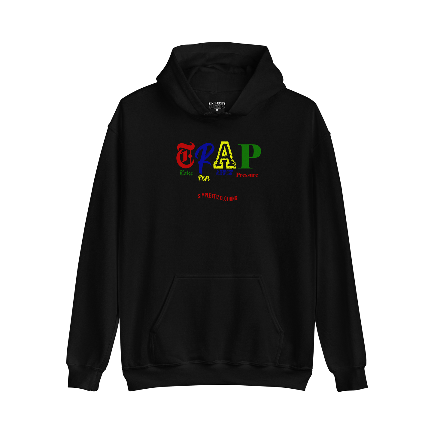 “TRAP” HOODIE (BLACK)